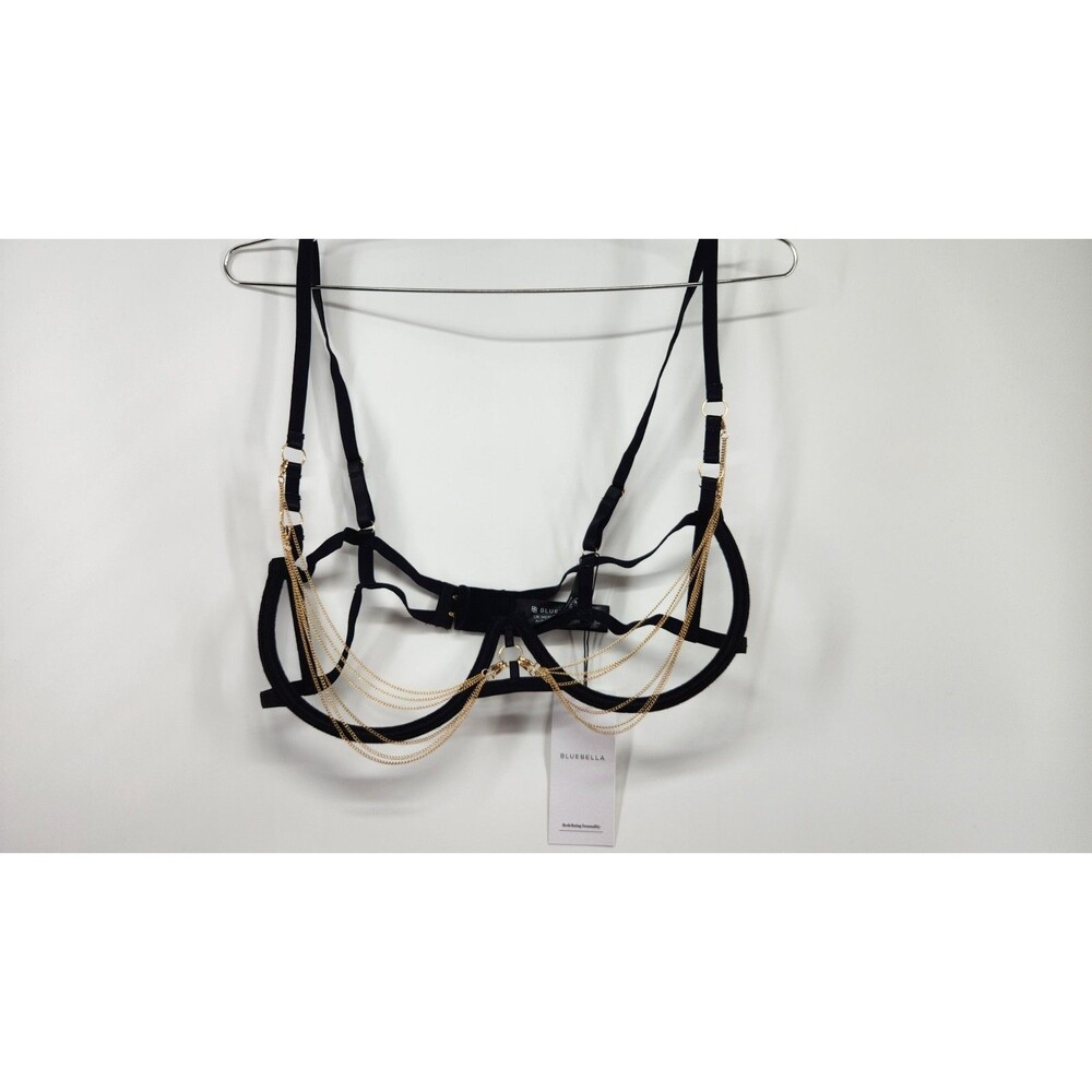 Bluebella 36DD Black Gold‎ Oriana Bra NWT